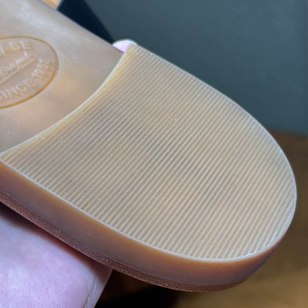 HTF KORK EASE 3 STRAP LEATHER SLIP ON SANDALS - Picture 14 of 14